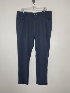 TRAMAROSSA Men's Leonardo Polyamide Gray Stretch Pants Size 38 X 32
